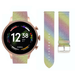 Fossil Gen 6 - 44mm Lederarmband mit Glitzer (Regenbogen)