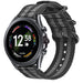 Fossil Gen 6 - 44mm Nylon-Schnallenarmband (Schwarz/Grau)