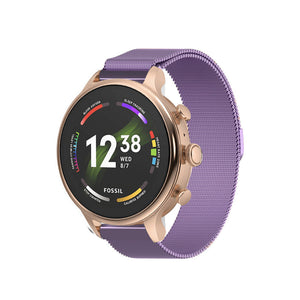 fossil-gen6-42mm-milanese-paars