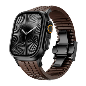 Apple Watch Premium Silicone Strap (Brown)