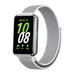 Samsung Galaxy Fit 3 Nylonarmband (Weiß-Grau)