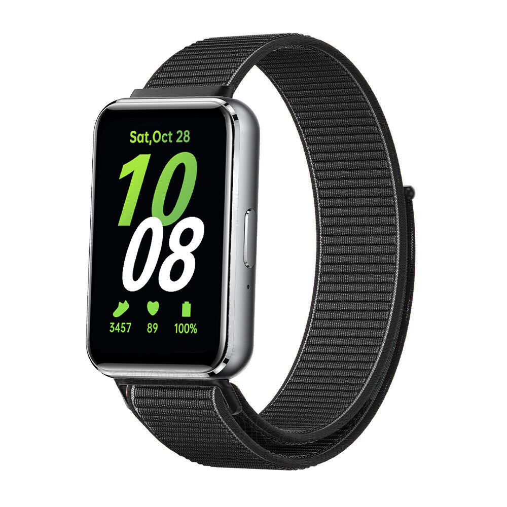 gear fit uhrzeit einstellen Samsung Galaxy Fit 3 Nylonarmband (Schwarz)