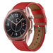 Samsung Galaxy Watch 3 41mm Leather Strap (Red)
