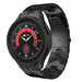 Samsung Galaxy Watch 5 Pro Stahl 'Iron' Armband (Schwarz)