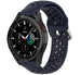 Samsung Galaxy Watch 4 Classic 42mm Silikonarmband mit Löchern (dunkelblau)