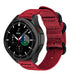 Samsung Galaxy Watch 4 Classic 46mm Nylon Strap with Buckle (Red)