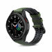 Samsung Galaxy Watch 4 Classic 46mm Silikon-Lederarmband (Grün)