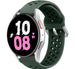 Samsung Galaxy Watch 5 - 44mm Silikonarmband mit Löchern (Armeegrün)
