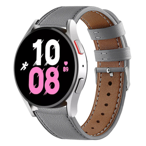 galaxy-watch-5-lederarmband-grau