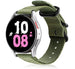 Samsung Galaxy Watch 5 44mm Nylon Strap with Buckle (Green)