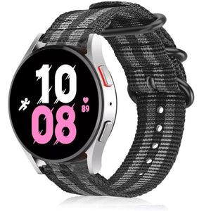 galaxy-watch-5-nylon-schnallenarmband-schwarz-grau