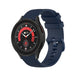 Samsung Galaxy Watch 5 Pro Luxus-Silikonarmband (Dunkelblau)