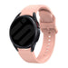 Samsung Galaxy Watch 6 44mm 'One push' Silikonarmband (Rosa)