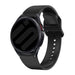 Samsung Galaxy Watch 6 40mm 'One push' Silikonarmband (Schwarz)
