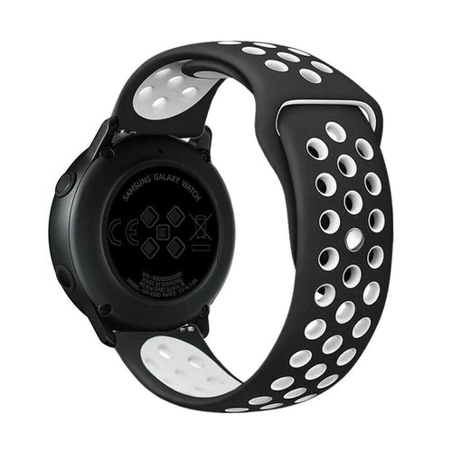 Suunto Run Sports Armband (Schwarz/Weiß)