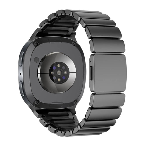 Bandz Samsung Galaxy Watch 8 - 44mm Titanarmband 'Hybrid' (Schwarz)