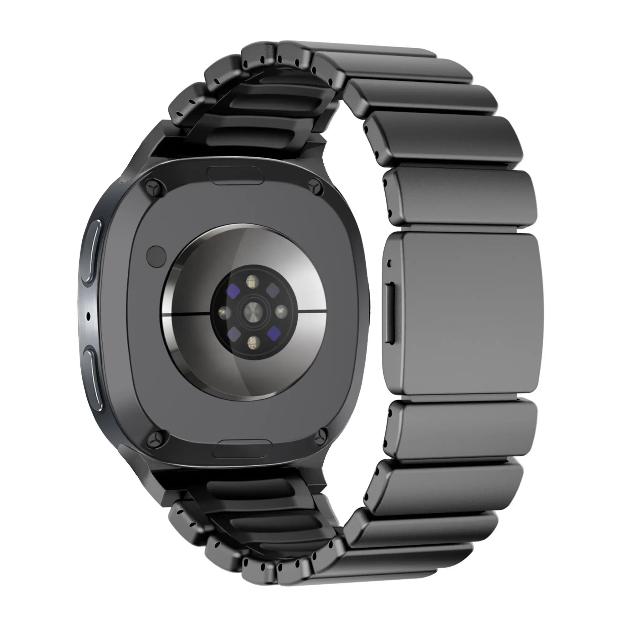 Bandz Samsung Galaxy Watch 8 - 44mm Titanarmband 'Hybrid' (Schwarz)