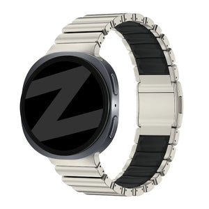 galaxy watch 8 titanium hybrid band titan black