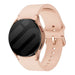 Samsung Galaxy Watch FE Silikon Schnallenarmband (Rosa Sand)