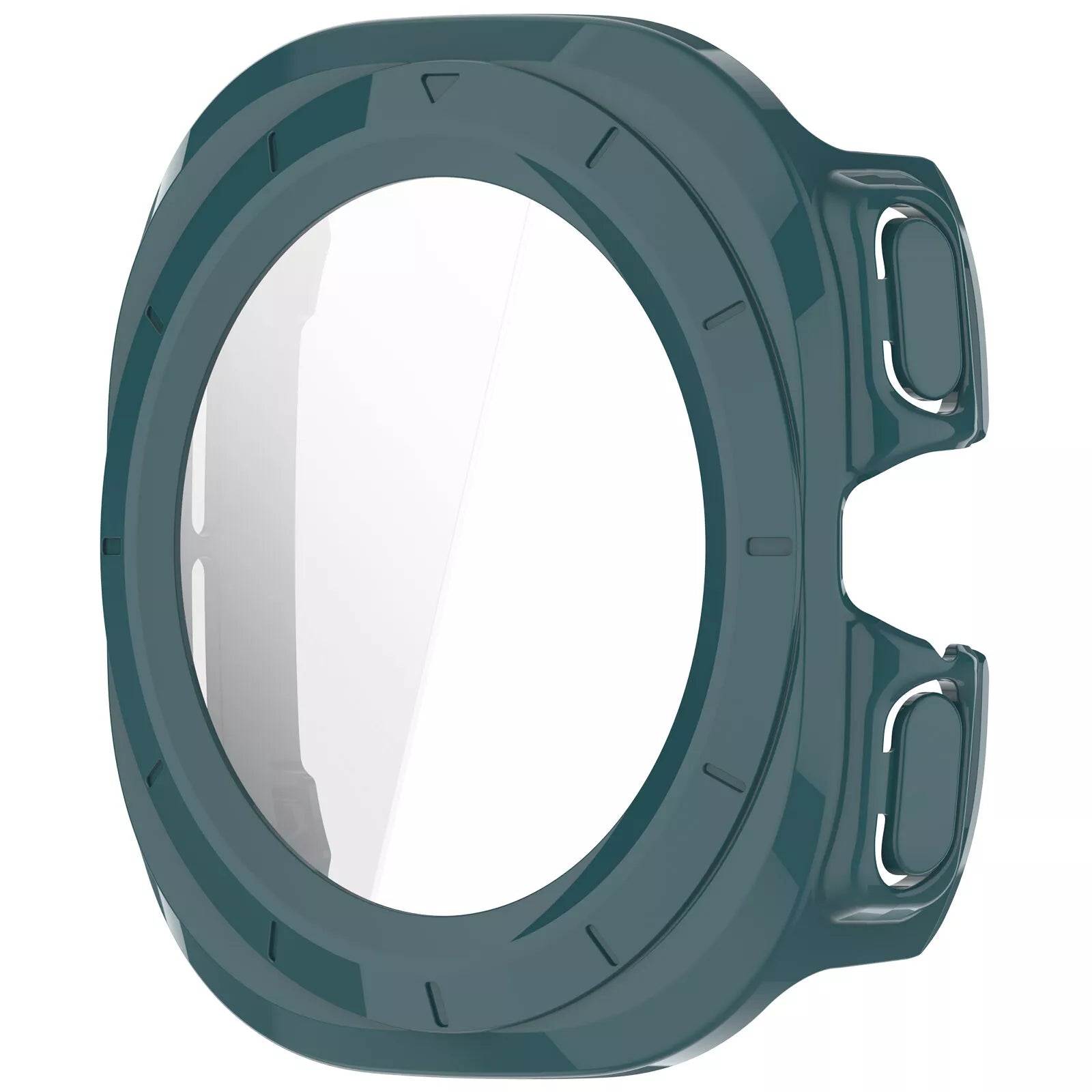 Samsung Galaxy Watch Ultra Hartschale mit Glass (Kieferngrün)