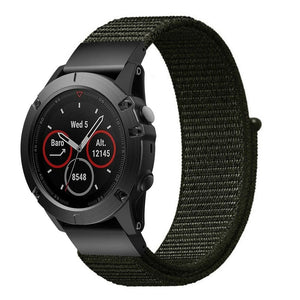 Garmin Tactix 7 Nylonarmband (Armeegrün)