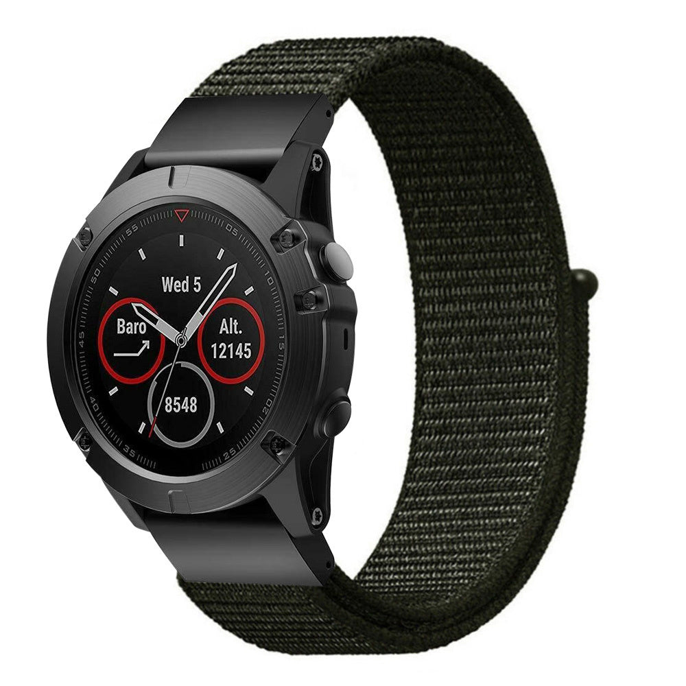 Garmin Fenix 8 Pro - 51mm Nylonarmband (Armee Grün)