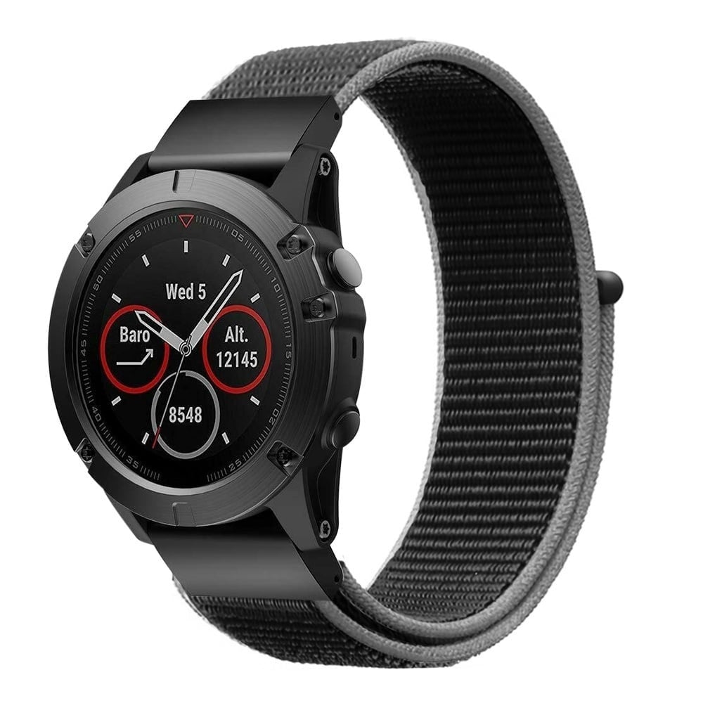Garmin Forerunner 965 Nylonarmband (Anthrazit)