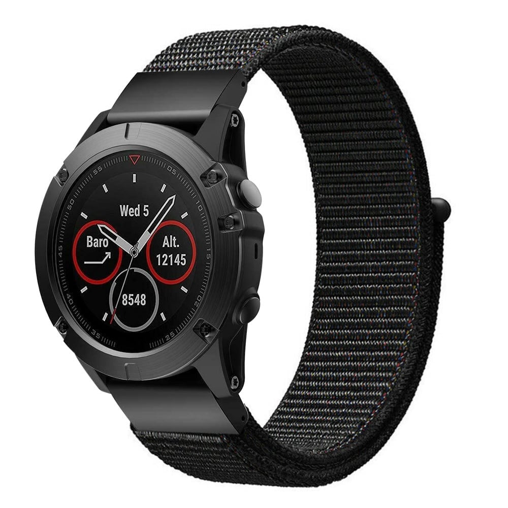 Garmin Descent Mk2S Nylonarmband (Schwarz)