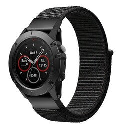 Garmin Instinct E - 40mm Nylonarmband (Schwarz)