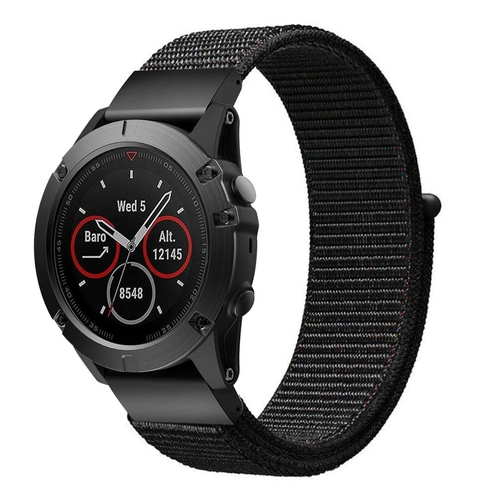 Garmin Descent Mk3(i) - 43mm Nylonarmband (Schwarz)