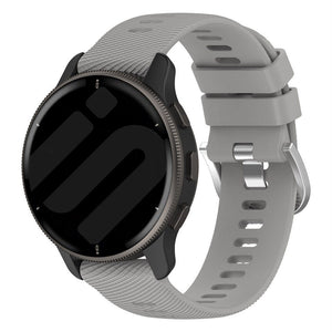 Coros Apex 4 - 42mm Silikonarmband (Hell Grau)