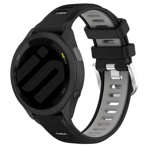Garmin Vivoactive 6 Schnalle Sport Amrband (Schwarz/Grau)
