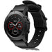 Garmin Fenix 5/6 Nylonarmband mit Schnallenverschluss (Schwarz)
