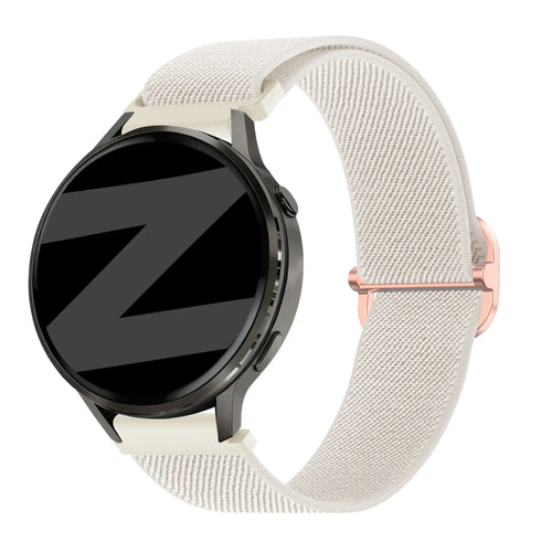 Bandz Garmin Approach S50 Elastisches Armband (Beige)