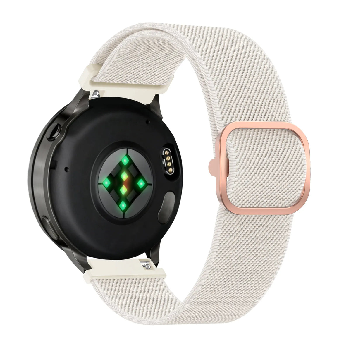 Bandz Garmin Venu 2s Elastisches Armband (Beige)