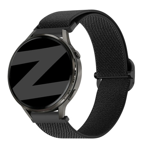 Bandz Garmin Venu 2 Plus Elastic Strap (Black)