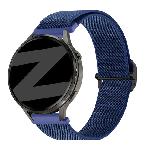 Bandz Garmin Forerunner 265s Elastic Strap (Dark Blue)