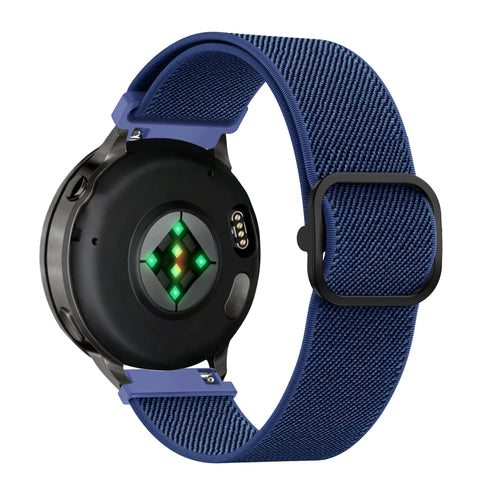Bandz Garmin Forerunner 265s Elastic Strap (Dark Blue)