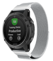 Garmin Quatix 5 / 6 / 7 Milanese Strap (Silver)