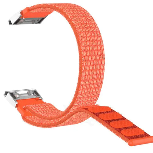 Garmin Forerunner 965 Nylonarmband (Orange)