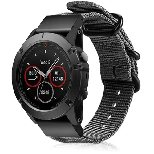 Garmin D2 Mach 1 Nylonarmband mit Schnalle (Grau)