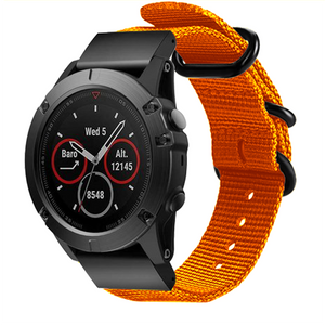 Garmin Instinct Schnallen-Nylonarmband (Orange)