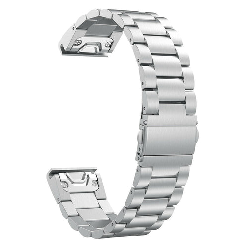 Garmin Tactix 8 - 47mm Stahlarmband (Silber)