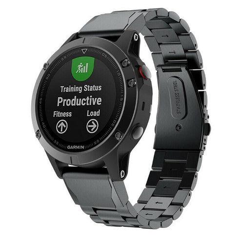 Garmin Approach S70 - 47mm Stahlarmband (Schwarz)