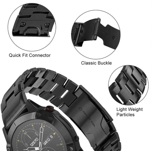 Garmin D2 Delta PX Titanarmband (Schwarz)