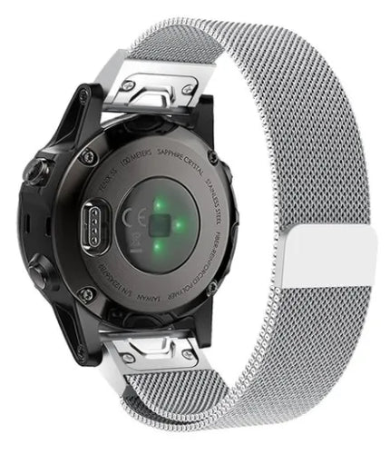 Garmin Approach S70 - 42mm Milanese Armband (Silber)