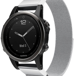 Garmin Instinct E - 40mm Milanese-Armband (Silber)
