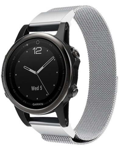 Garmin Approach S70 - 42mm Milanese Armband (Silber)
