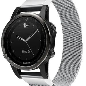 Garmin Approach S70 - 42mm Milanese Armband (Silber)