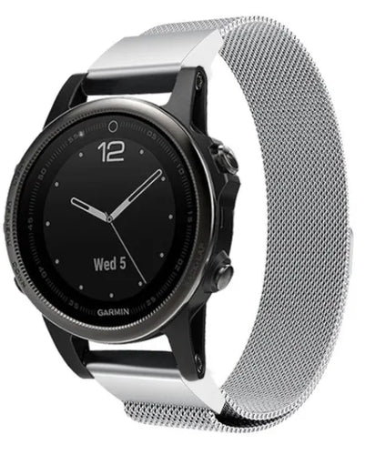 Garmin Approach S70 - 42mm Milanese Armband (Silber)